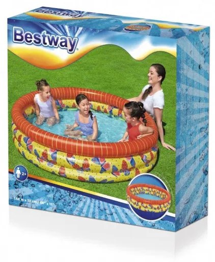 Detský bazén Bestway 51202 motýliky 168x38 cm