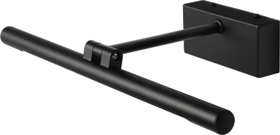 LED kúpeľňové osvetlenie na zrkadlo MIRROR LED/6W/230V 4000K IP44 40 cm čierne