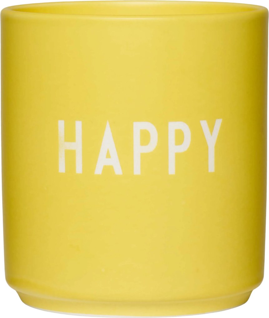 Hrnček Favourite Happy žltý