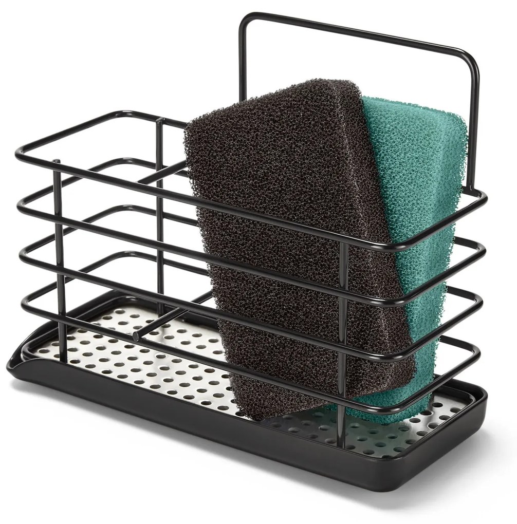 Kovový stojan na potreby na umývanie riadu