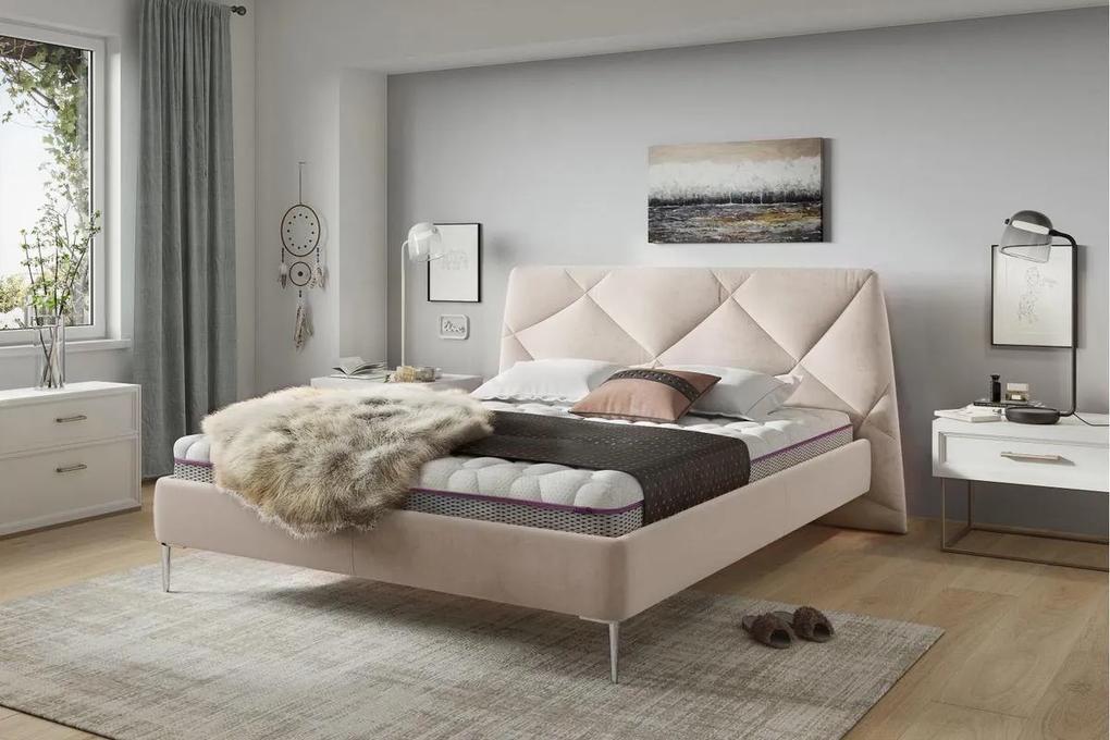 Dizajnová posteľ Sariah 180 x 200 - 6 farebných prevedení