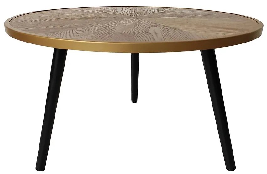 Konferenčný stolík Cosy čierna/dub prírodný