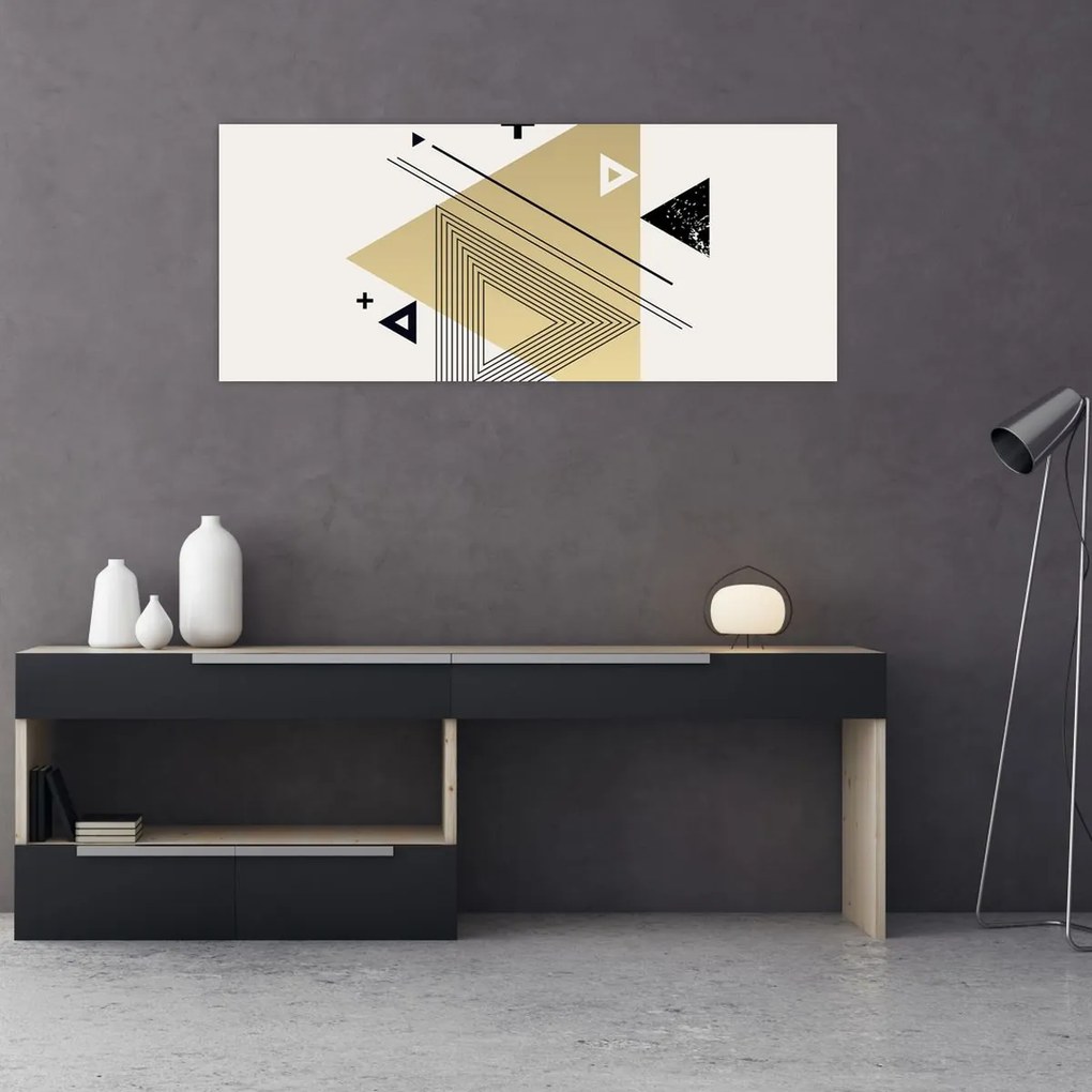 Obraz - Geometrické tvary N⁰4 (120x50 cm)