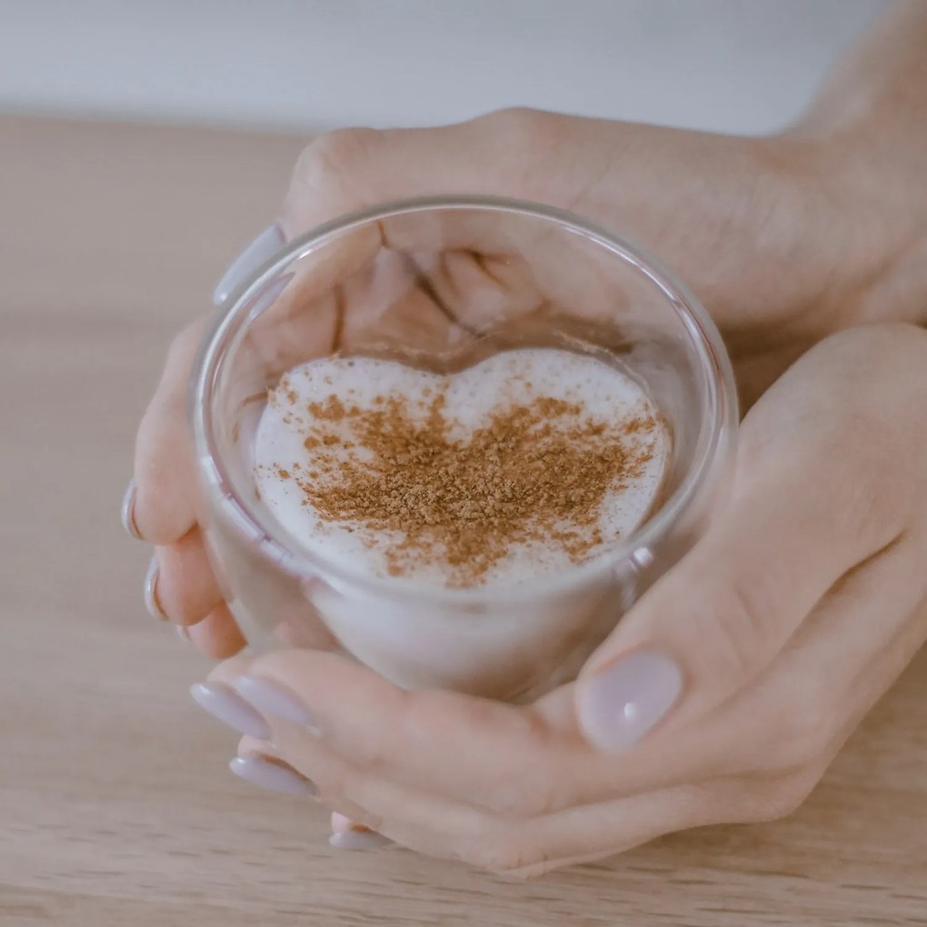 Eulenschnitt Dvojstenný pohárik na espresso Heart 100 ml