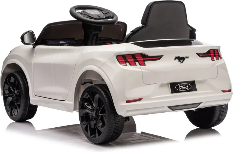 LEAN CARS Ford Mustang Mach-E White 24V batéria