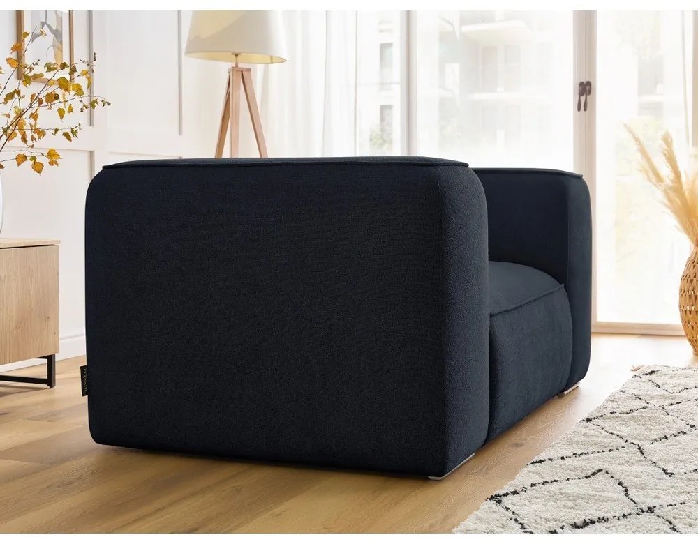 Tmavomodré kreslo Zephyr – Bobochic Paris