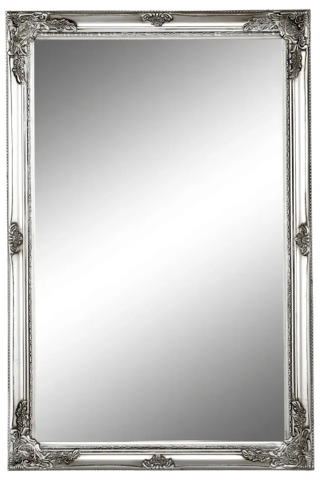 Zrkadlo na stenu Malkia Typ 6 - strieborná