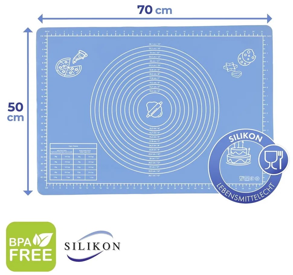 Silikónová podložka na pečenie 50x70 cm – Maximex