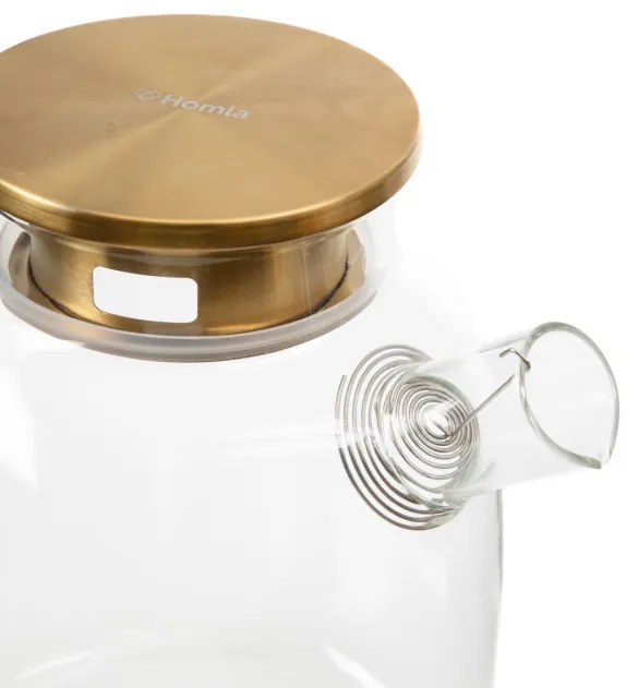 Čajník KUBBE so zlatou pokrývkou 888866
