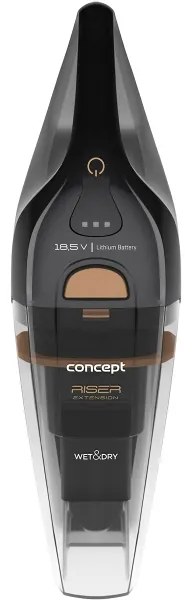 Concept VP4353 Ručný vysávač WET & DRY RISER EXTENSION 110W/18,5V 2200 mAh čiern