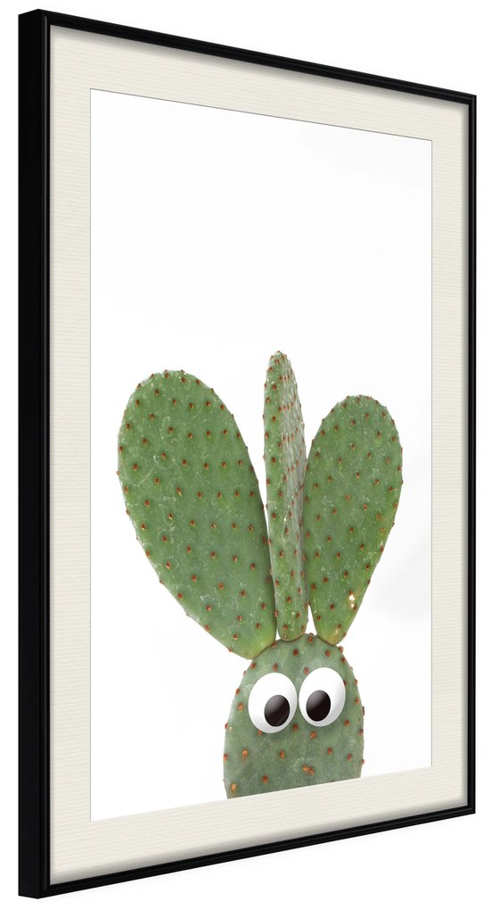 Artgeist Plagát - Ear Cactus [Poster] Veľkosť: 20x30, Verzia: Zlatý rám s passe-partout