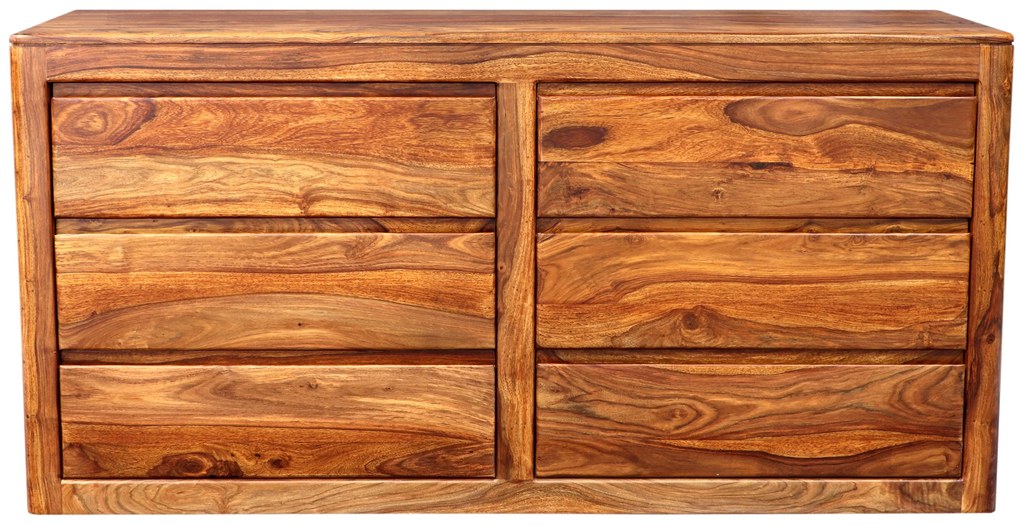 furniture-nabytek.cz - Rustikálna komoda z palisandru 160x80x45