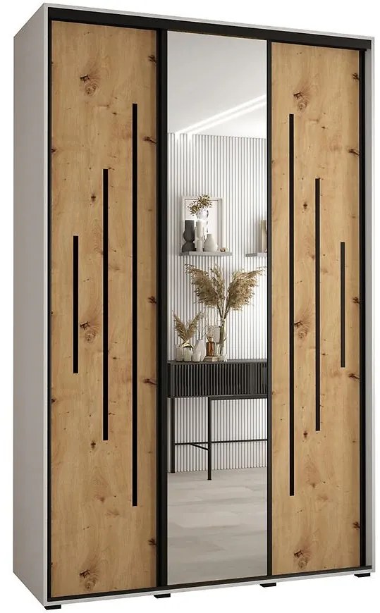 Skriňa 45 Canaris 13 170 biela/artisan/čierna