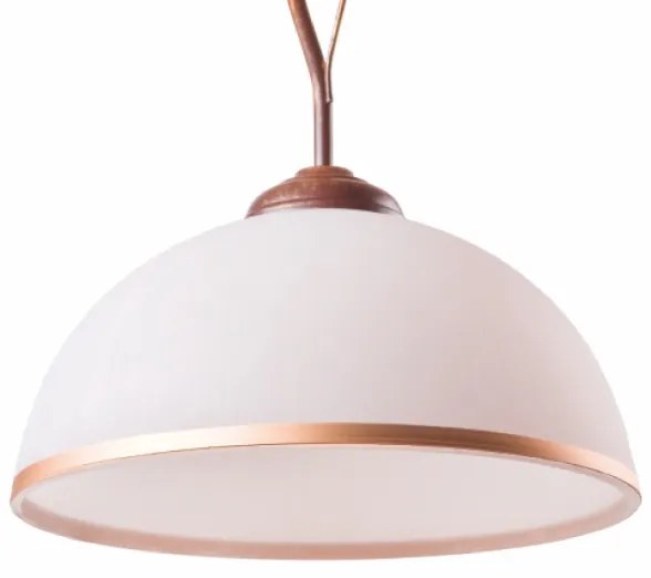 Brilagi - LED Luster na tyči ANTICO 1xE27/60W/230V bronz patina
