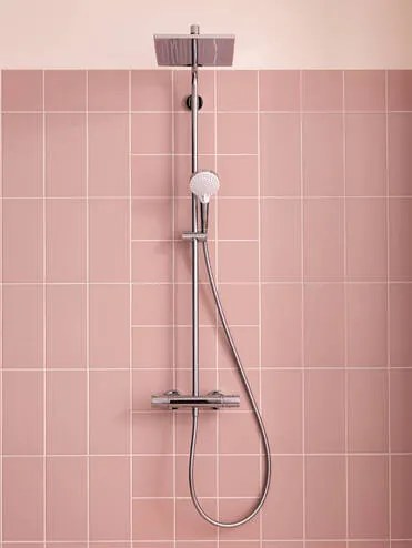 Hansgrohe Crometta E, Showerpipe 240 1jet s termostatom, chróm, HAN-27271000