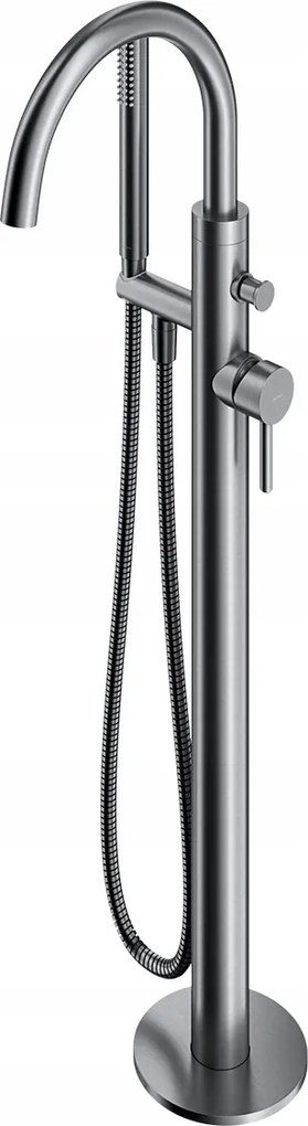 Voľne Stojaca Podlahová Vaňová Batéria Nikel Y Omnires Nízka