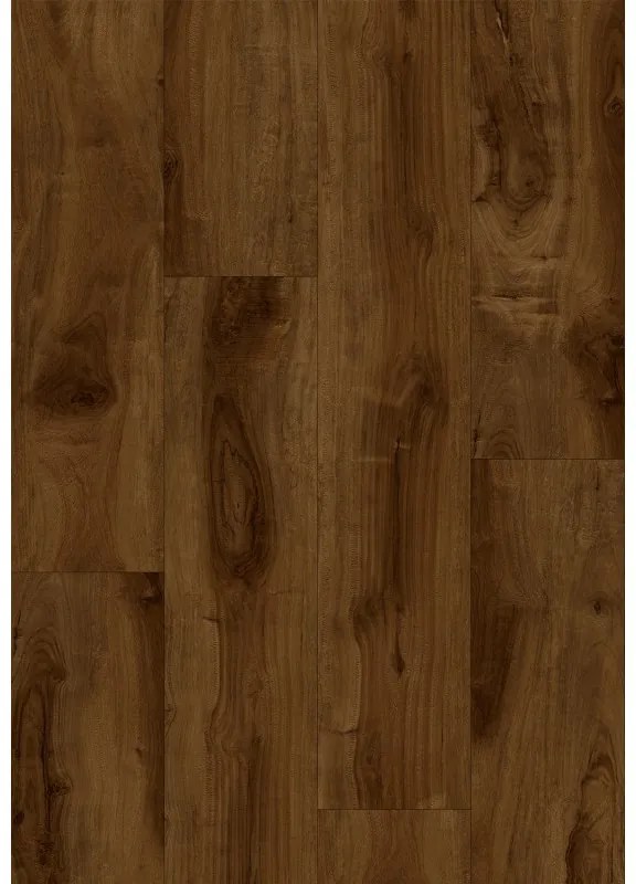 Mexen Columbus vinylové panely 1240 x 182 mm SPC 6,5 mm, podložka IXPE 1,5 mm, 4 V-Fuga, Cèdre