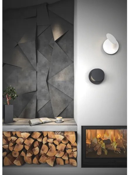 Wofi 4048-102R - LED Nástenné svietidlo BAYONNE LED/6,5W/230V antracit