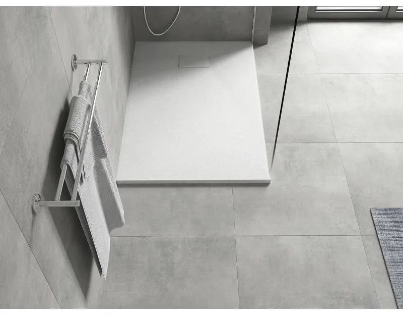 Mexen Hugo, SMC obdĺžniková sprchová vanička 120 x 80 cm, biela, 42108012