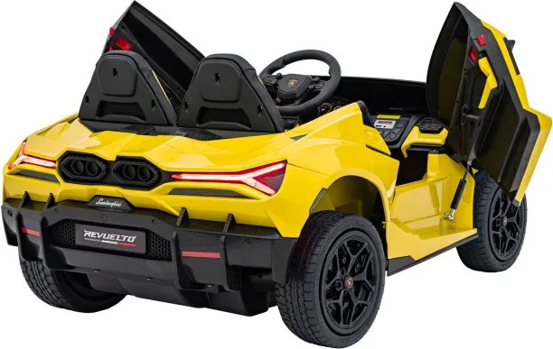Elektrické autíčko Lamborghini Revuelto XL STRONG žlté