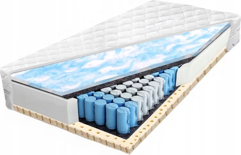 Taštičkový matrac 180x190 latex priedušný 24