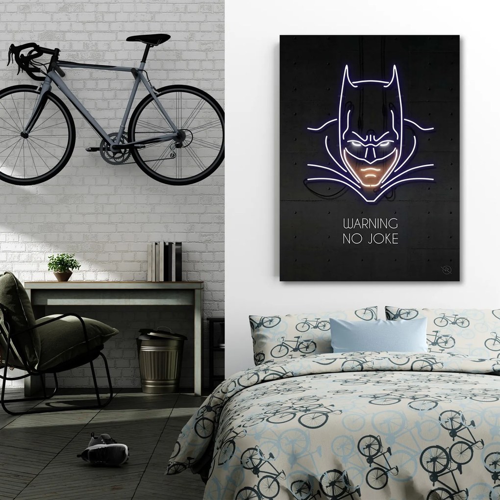 Gario Obraz na plátne Batman neónový - Rubiant Rozmery: 80 x 120 cm