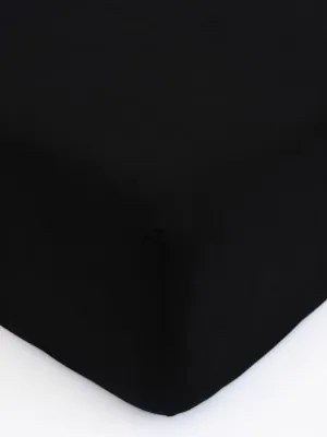 Jersey plachta Classic 180 × 200 cm - čierna