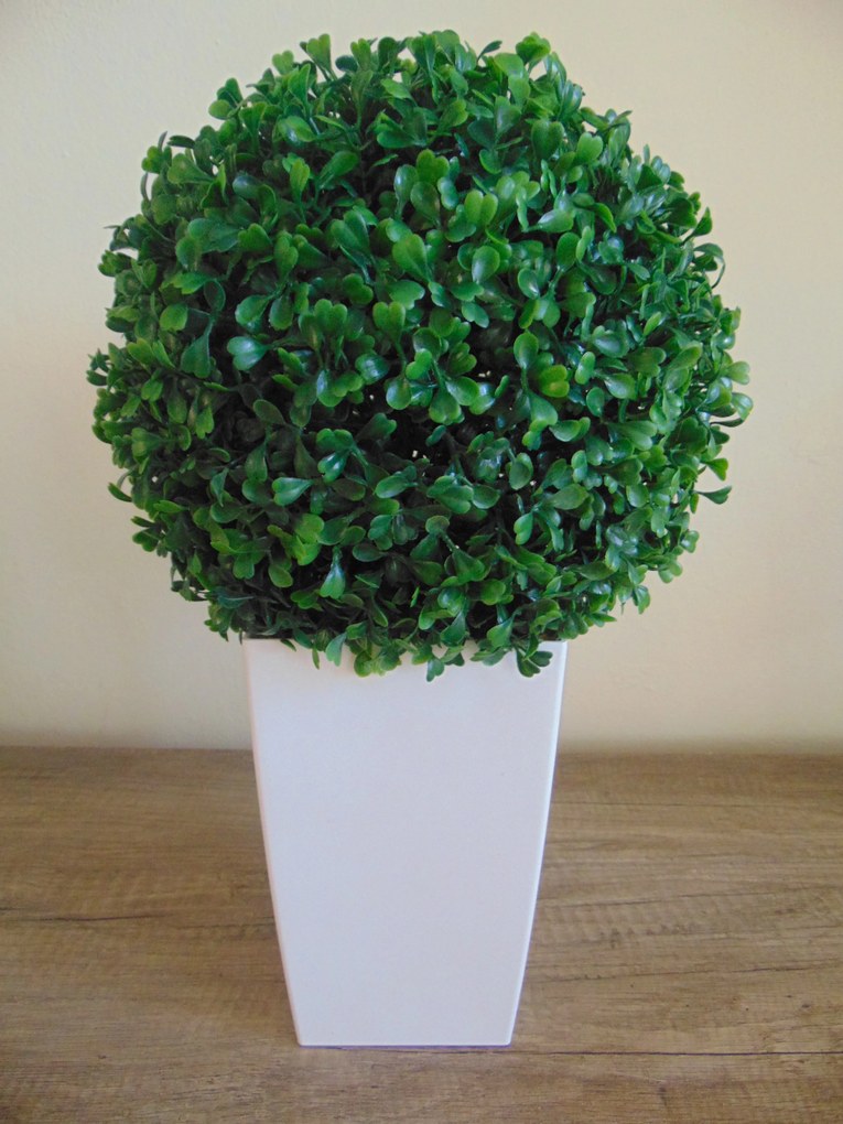 Umelý krušpán v kvetináči 35cm