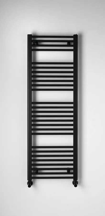 Aqualine Aqualine, DIRECT vykurovacie teleso s bočným pripojením 450x1320 mm, čierna matná, ILR34B