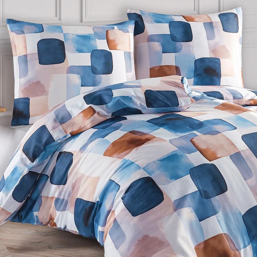 BedTex Saténové obliečky Echo, 140 x 200 cm, 70 x 90 cm, 140 x 200 cm, 70 x 90 cm