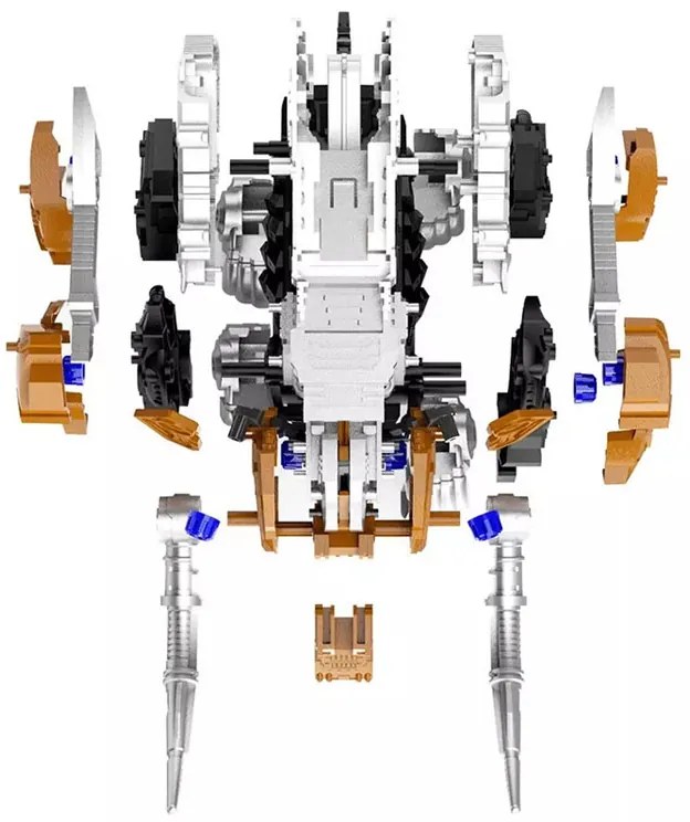 Mechanický skladací model mamuta ZA4373