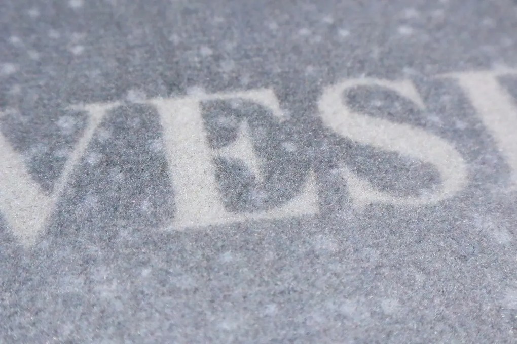 Mercury Flooring, Rohožka vianočná Zasnežená dedinka, 40x60, viacfarebná