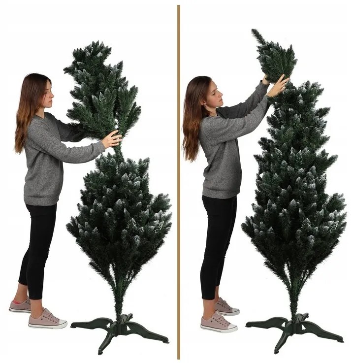 Supplies vianočný stromček Jedľa 220 cm - zasnežené konce