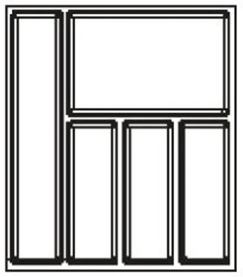 Agoform Príborník Sky 500/50 422 x 474 mm antracit