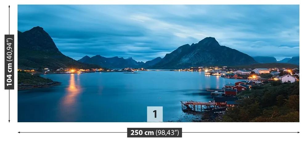 Fototapeta Vliesová Lofoten ostrovy 152x104 cm