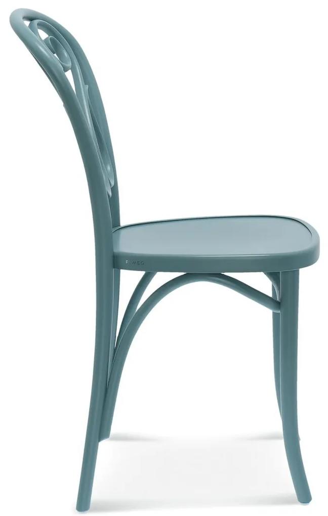 FAMEG A-4 - jedálenská stolička Farba dreva: buk premium, Čalúnenie: koža L2