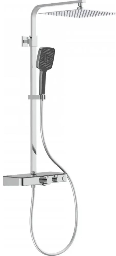 Schütte 60531 - Sprchová súprava s termostatickou batériou OCEAN l. chróm/antracit