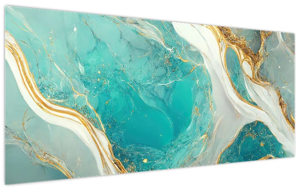 Obraz - Mramorový design II. (120x50 cm)