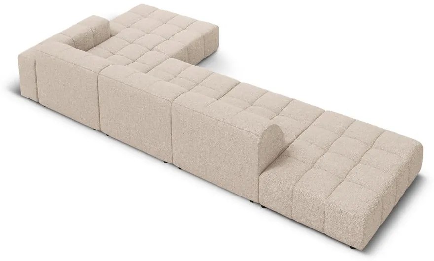 Béžová rohová pohovka (pravý roh) Chicago – Cosmopolitan Design