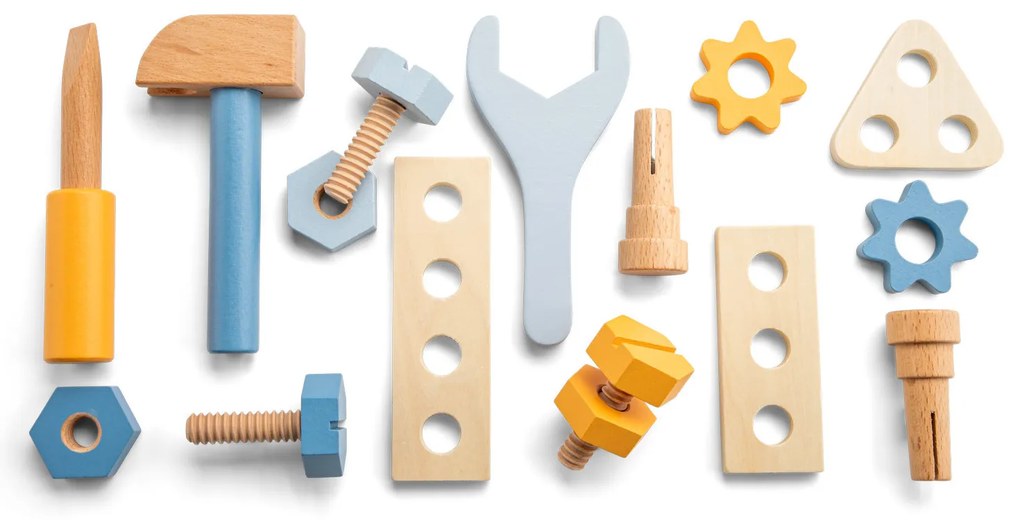 Drevená súprava náradia