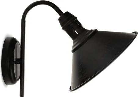 Brilagi - Nástenné svietidlo FORGE 1xE27/60W/230V čierne