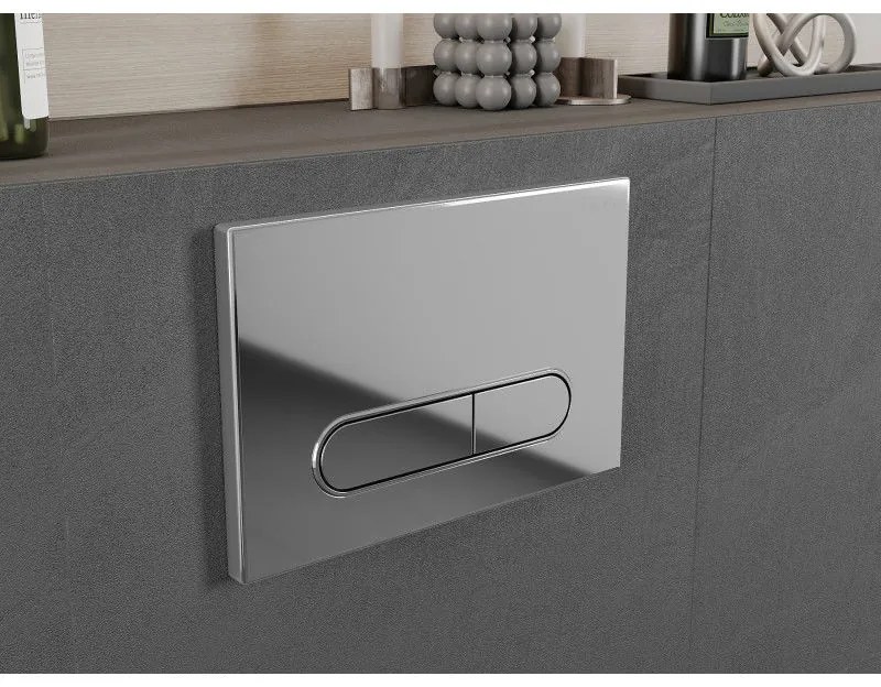 Mexen FENIX 11 - splachovacie tlačidlo pre Mexen Fenix, chróm lesklý, 601101