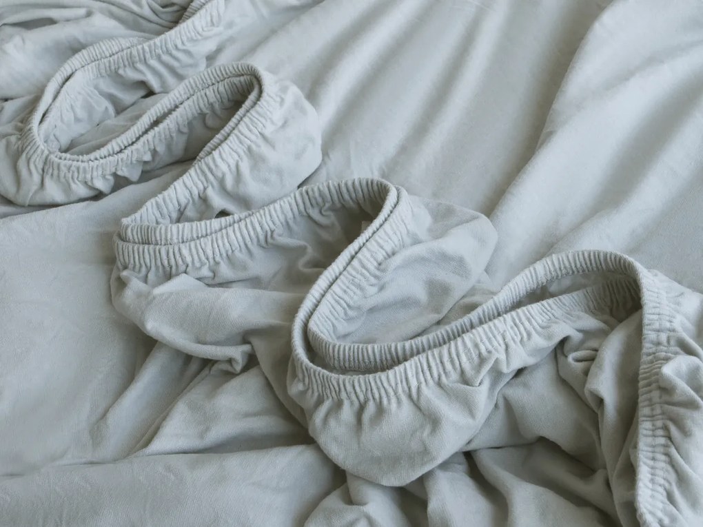 XPOSE® Jersey plachta Exclusive - svetlo sivá 200x200 cm