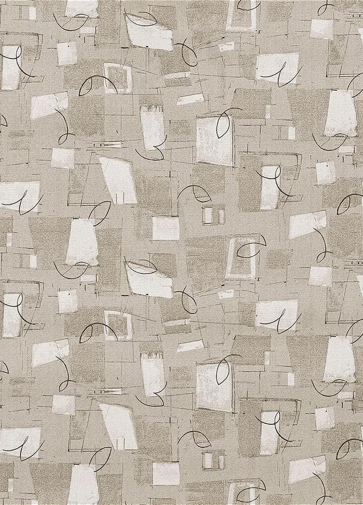 Koberce Breno Metrážny koberec LIBRA 39, šíře role 500 cm, sivá, viacfarebná