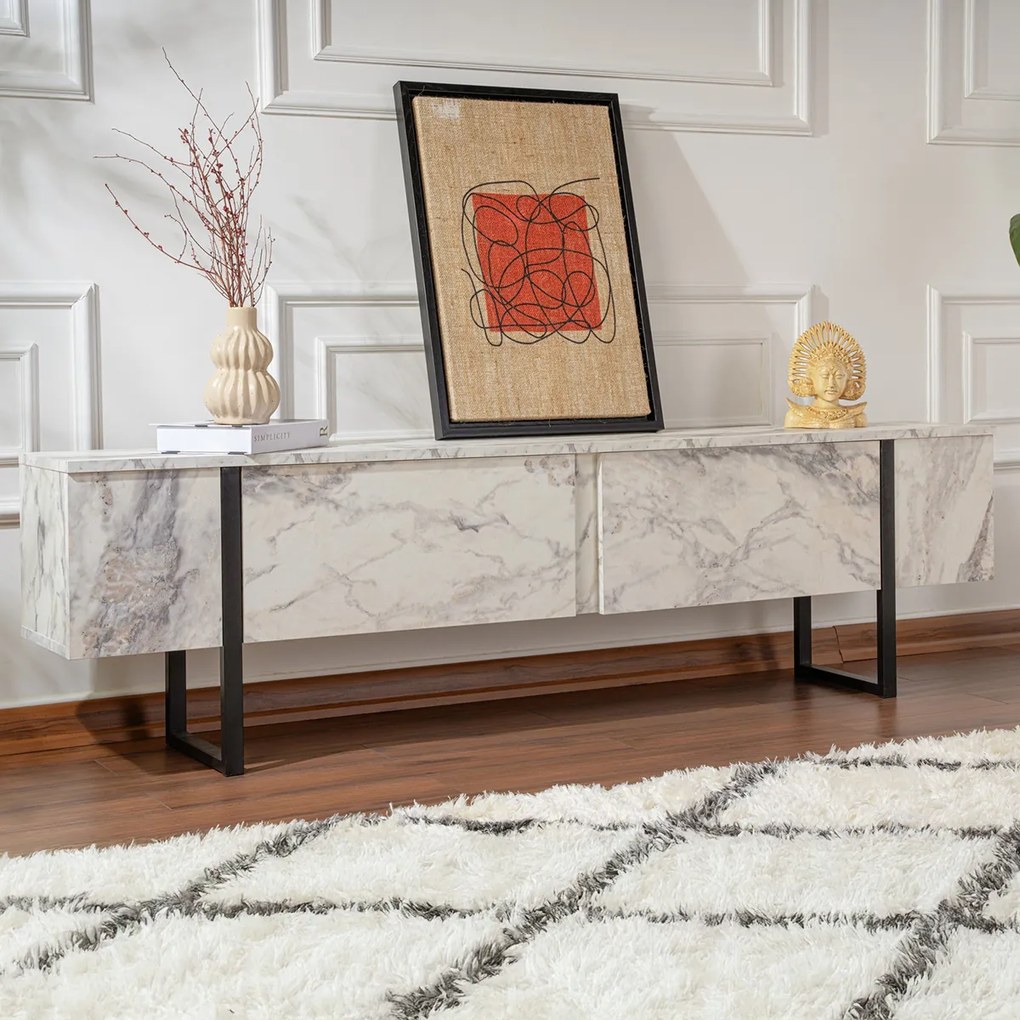 TV stolík Serenity Fressia Marble