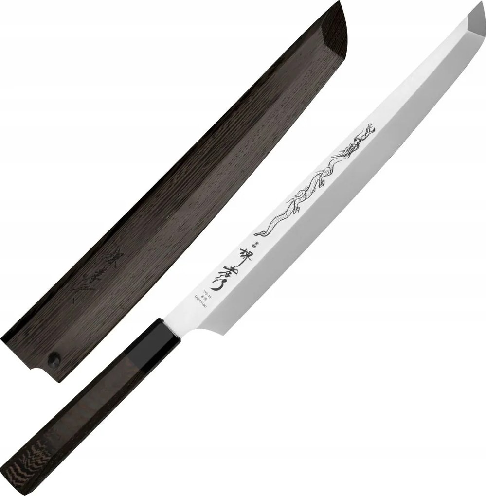 Sakai Takayuki Shoryu Honyaki VG-10 Nôž Sakimaru 30 cm