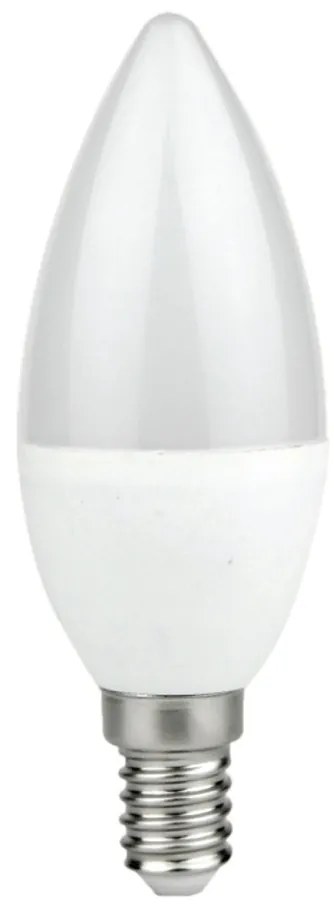 LED žiarovka E14 studená 6500k 7w 600 lm sviečka