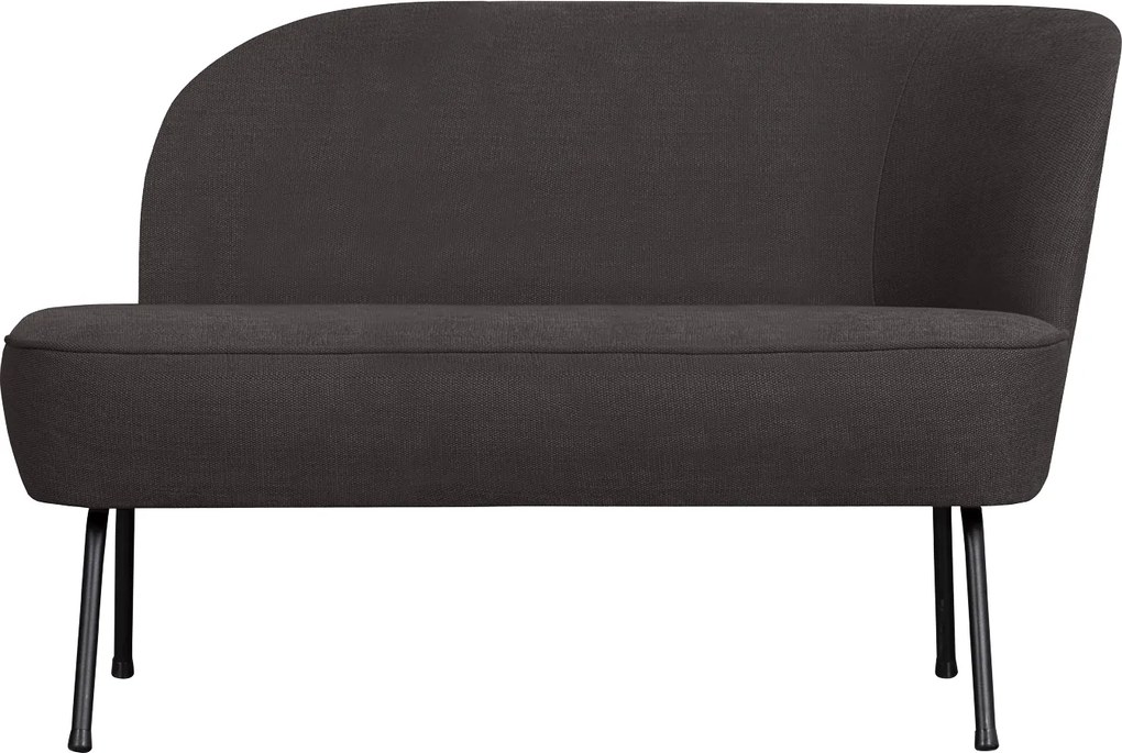 BePureHome Vogue malé čalúnené sedačky - Tmavosivá, Pravá