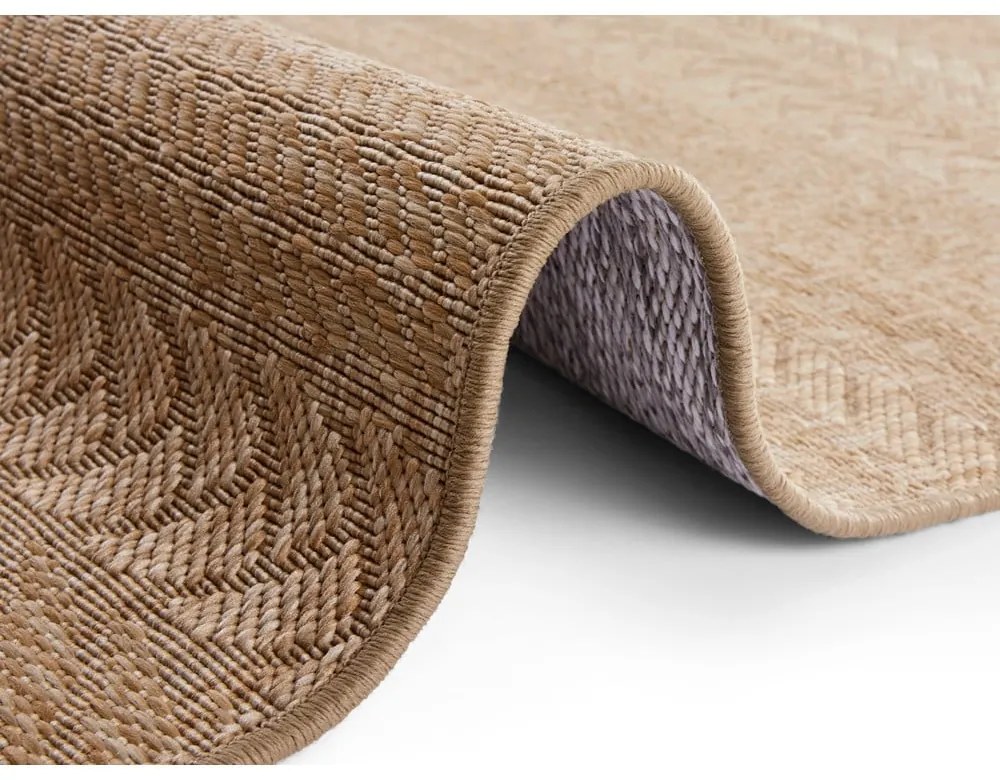 Hnedý vonkajší koberec NORTHRUGS Granado, 160 x 230 cm