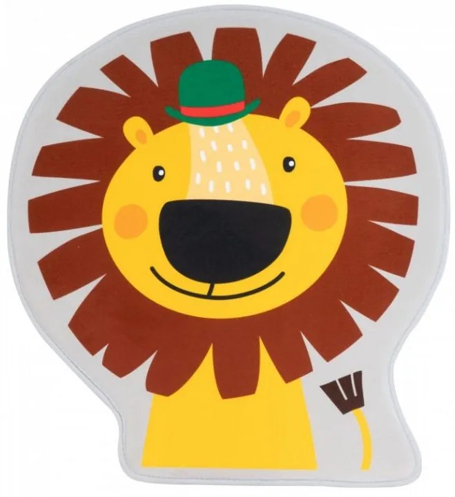 Obsession, Detský kusový koberec Mila kids 148 lion, 60x80, viacfarebná, detská izba